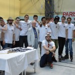 L'équipe du Phc sans oublier Carl, Brice Léo, Jessica, Sylvain, Thomas, Noé , Jérémy, Xavier, Bruno, Jean Pascal, et le coup de main de beaucoup dont Christine Bernard, Alain Esnault, et Caroline, en présence de Mr Sam Niewiski, historien du roller