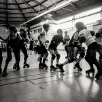 Démonstration de Roller Derby