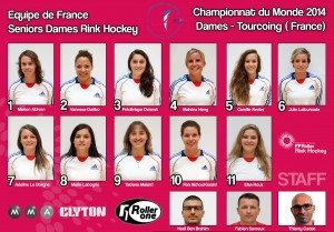 equipe de france seniors dames rink hockeyb 2014