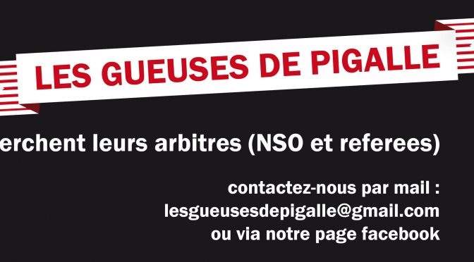 [RECRUTEMENT Roller Derby]: Joueuses et Arbitres (nsos et referees, débutants)